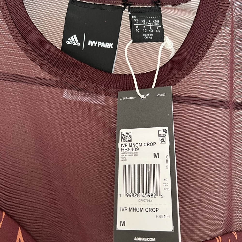 Adidas ivy park monogram crop top - Picture 5 of 6